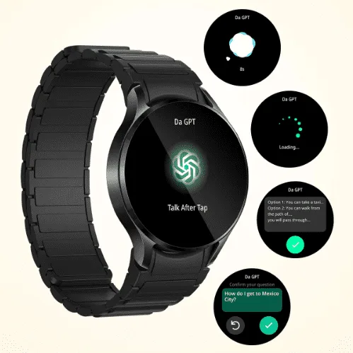 Reloj Inteligente Unisex IA ChatGPT AMOLED Llamadas Bluetooth - Image 3