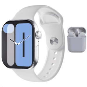 Smartwatch 42mm con Audífonos Inalámbricos Bluetooth 1GB