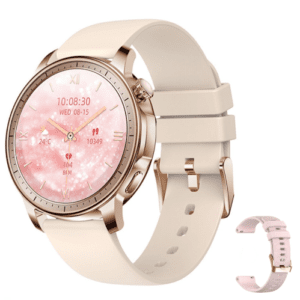 Reloj Inteligente Dorado V65 AMOLED GPS Bluetooth