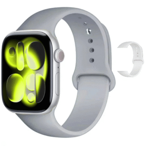 Reloj inteligente smartwatch Microwear 11 pro plata 46mm