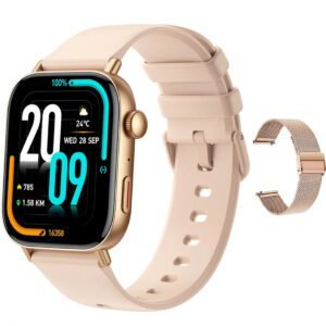 Reloj inteligente Colmi C8 max dorado
