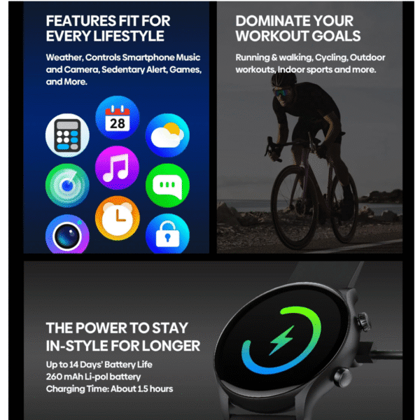 Reloj Inteligente con WhatsApp y Llamadas Bluetooth - Image 5