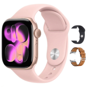 Smartwatch mujer 1GB Microwear mini dorado