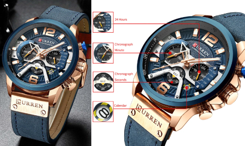 Reloj Curren 8329 Azul