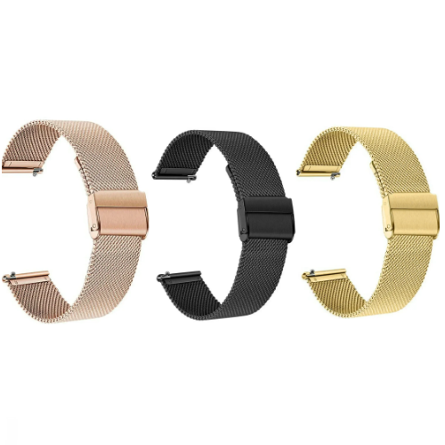 Correa metálica 20mm universal para smartwatch