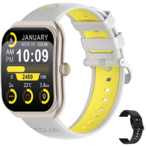 Reloj inteligente para hombre y mujer Colmi P86 en color plata